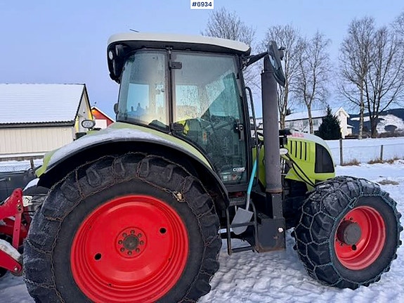 CLAAS 2010 Arion 540 m/ frontlaster og brøyteplate 5 of 5