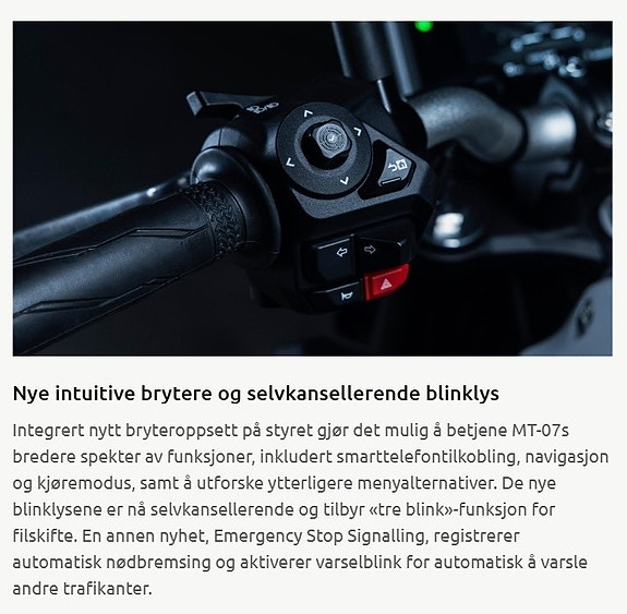 Yamaha MT 07 Y-AMT 22 of 24