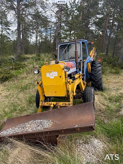 Nuffield Leyland 384 traktorgraver m/ hymas graveaggregat, selges som rep.objekt 3 of 5