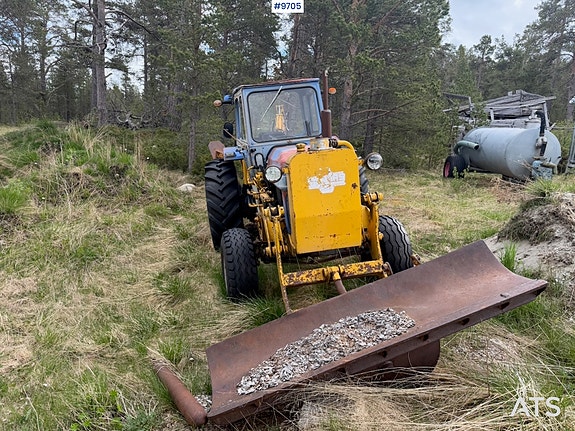 Nuffield Leyland 384 traktorgraver m/ hymas graveaggregat, selges som rep.objekt 5 of 5