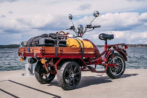 MGB Starbridge Delivery - Legendarisk elektrisk varemoped 3000W, GUNSTIG frakt i hele landet*, 100% Finansiering 5 of 5