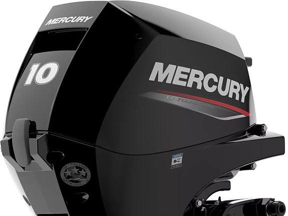 BILLIG! Mercury F10E EFI  - 4takt, kort stamme, el.start 4 of 5
