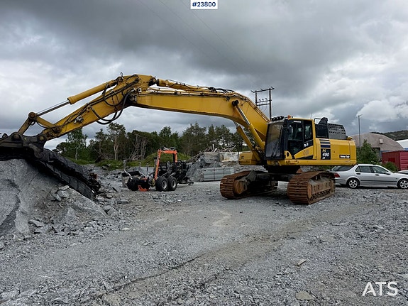 Komatsu PC490LC-11 gravemaskin m/ 2 skuffer 2 of 5