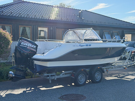 Flipper 605 WA med Evinrude E-tec 150hk 4 of 5