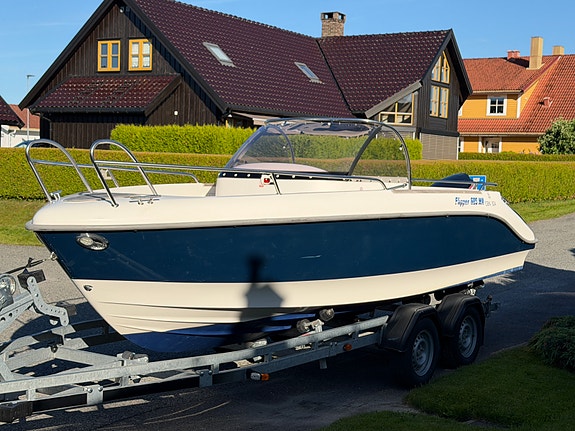 Flipper 605 WA med Evinrude E-tec 150hk 2 of 5