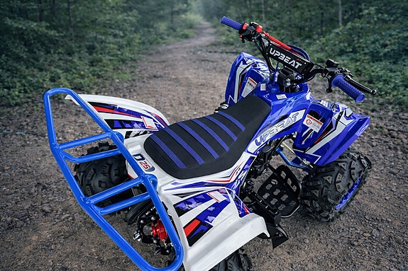 4W-Moto Poseidon 2 - NY stor, solid og velustyrt 125cc (3+1) for barn/ungdom m/hengerfeste 2 of 17