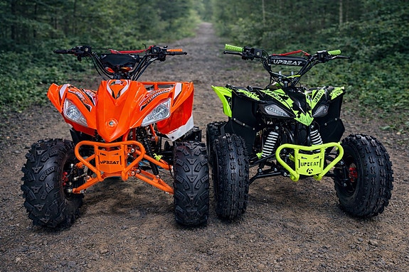 4W-Moto Poseidon 2 - NY stor, solid og velustyrt 125cc (3+1) for barn/ungdom m/hengerfeste 7 of 17