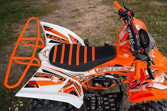 4W-Moto Poseidon 2 - NY stor, solid og velustyrt 125cc (3+1) for barn/ungdom m/hengerfeste 13 of 17