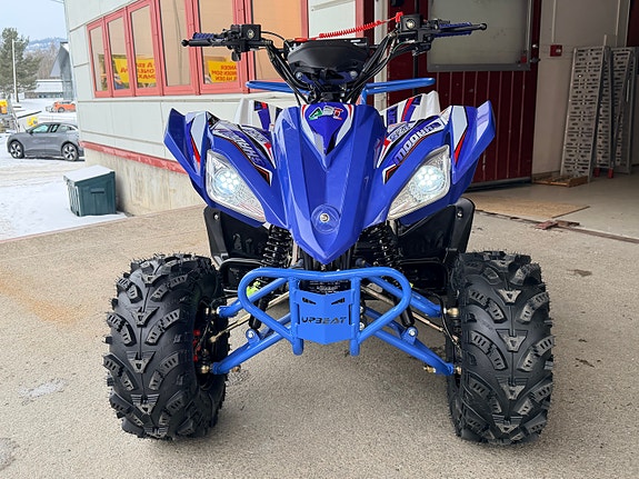 4W-Moto Poseidon 2 - NY stor, solid og velustyrt 125cc (3+1) for barn/ungdom m/hengerfeste 16 of 17