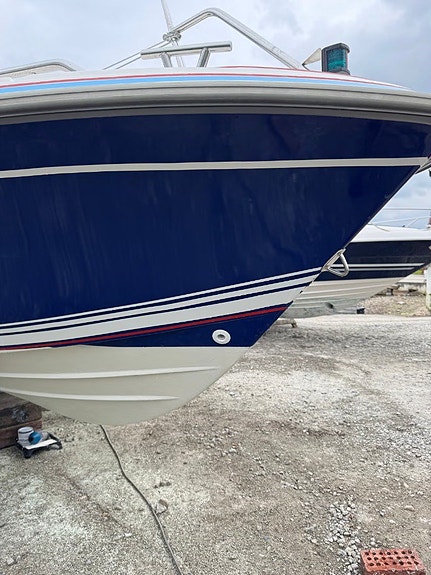 1987 Daycruiser Nimbus 22 DC med Indmar 5.7 liter V8 bensin motor 5 of 5