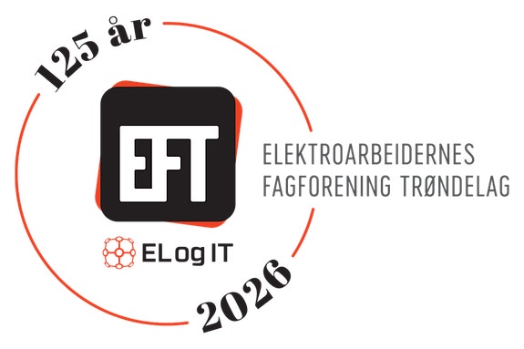 Elektroarbeidernes Fagforening Trøndelag logo