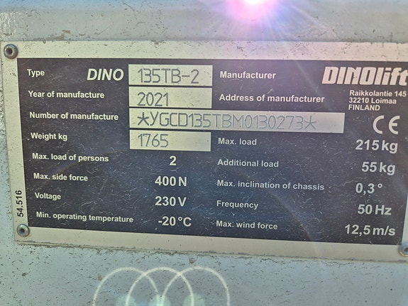Dino 135TB-2 12 of 15