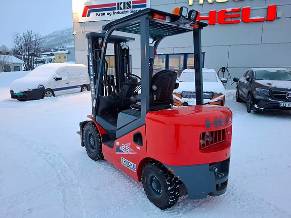Heli CPCD25-XC26H - 2,5 tonns diesel - 4,7 m løftehøyde 2 of 5
