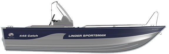 Linder 445 Sportsman Catch | Suzuki DF30ATL | På lager, hurtig levering! 9 of 9
