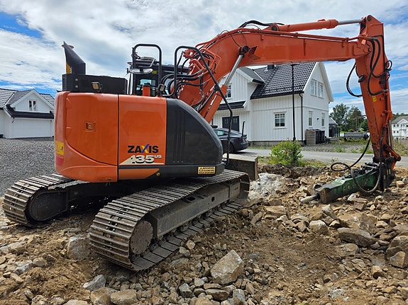 Hitachi ZX 135US-6 - Novatron GPS - 2 skuffer 4 of 5