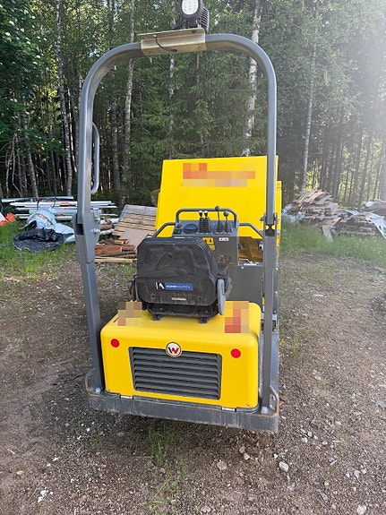 Wacker Neuson DT15 beltedumper med kun 44 timer! 3 of 5
