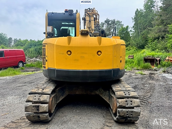 Komatsu PC138US Gravemaskin m/ Rototilt og 3 skuffer – Påkostet maskin! SE VIDEO 5 of 5