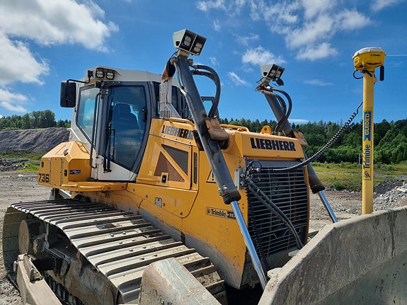 Liebherr PR736 med Trimbel GPS 3 of 5