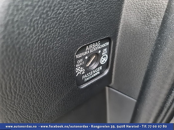  Pass airbag on/off
