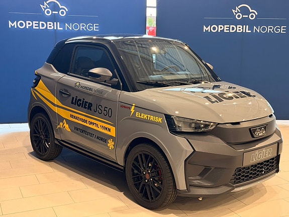Ligier ELEKTRISK LIGIER MOPEDBIL - ULTIMATE MED STØRTE BATTERI OG BEST REKKEVIDDE 4 of 5