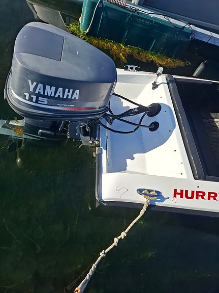Hurrycane 470 m/ Yamaha 115 V4, hydraulisk styring og heis! 5 of 5