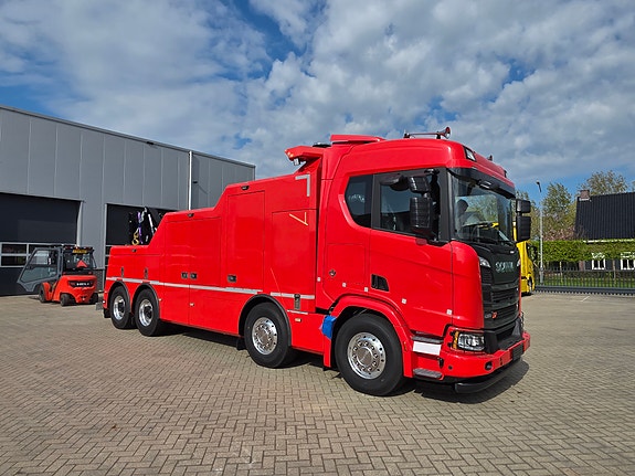 Scania R770 DE GROOT DGT 26000W SIDESTØTTEBEIN 6 of 22