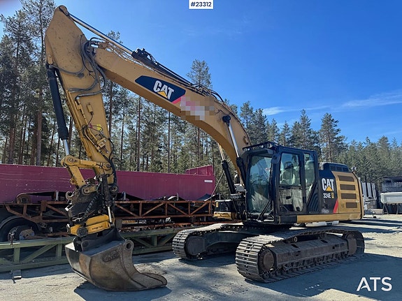 Caterpillar 324 EL Gravemaskin - Skuffe, tilt og GPS 2 of 5