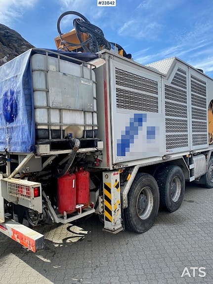 Mercedes-Benz Arocs 8x4 m/ 2017 AMV 7450H betong sprute påbygg 12 of 20