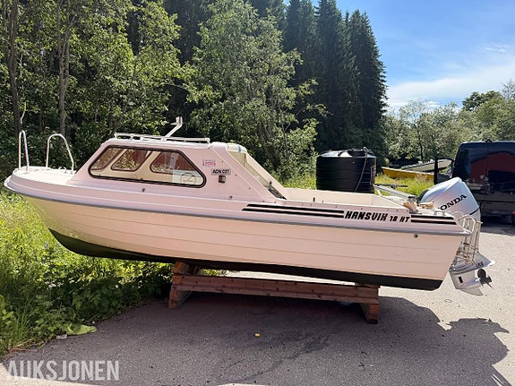 1995 Hansvik HT 18 Turfisker 1995 – klassisk kvalitetsbåt med Honda 60 hk (2014) 5 of 5