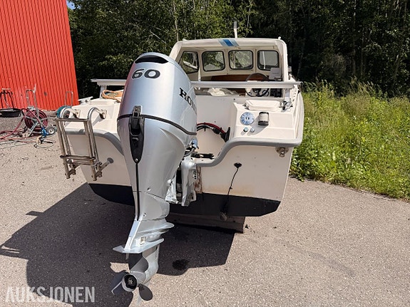 1995 Hansvik HT 18 Turfisker 1995 – klassisk kvalitetsbåt med Honda 60 hk (2014) 2 of 5