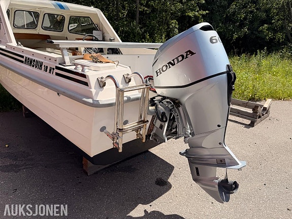 1995 Hansvik HT 18 Turfisker 1995 – klassisk kvalitetsbåt med Honda 60 hk (2014) 3 of 5
