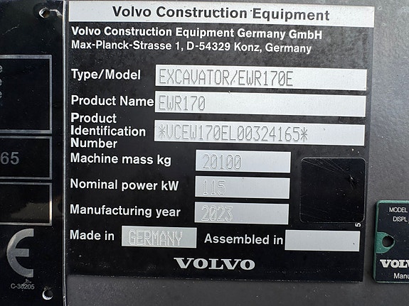 Volvo EWR170E 20 of 21