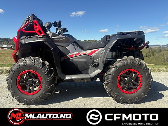 CFMOTO CFORCE 1000 MUD / MARKEDETS RÅESTE / 30" MUD/ SNORKEL / BUKPLATER ++ 2 of 5