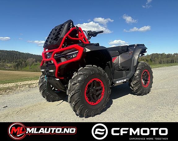 CFMOTO CFORCE 1000 MUD / MARKEDETS RÅESTE / 30" MUD/ SNORKEL / BUKPLATER ++ 3 of 5