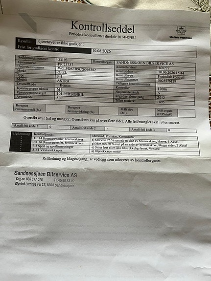 Opel Astra 5 of 5