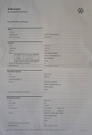 Volkswagen e-Golf VII 11 of 30