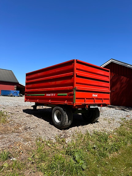 Orkel T51 S m/ tipp – høye karmer – 3 tonn nyttelast – veldig solid 4 of 5