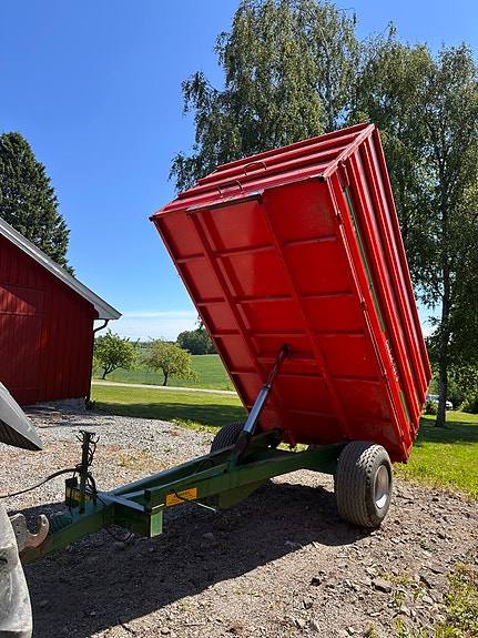 Orkel T51 S m/ tipp – høye karmer – 3 tonn nyttelast – veldig solid 2 of 5