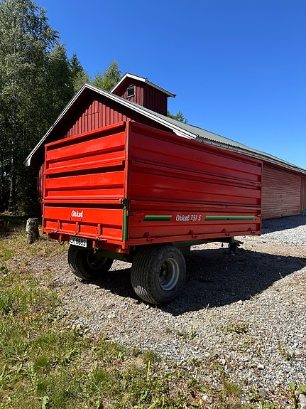 Orkel T51 S m/ tipp – høye karmer – 3 tonn nyttelast – veldig solid 3 of 5