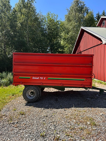 Orkel T51 S m/ tipp – høye karmer – 3 tonn nyttelast – veldig solid 5 of 5