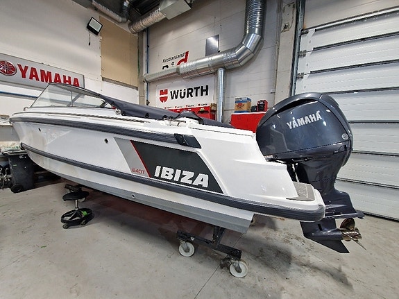 Ibiza 640T Yamaha F150XB -Som ny, mye utstyr inkl.  Baugpropell 3 of 5