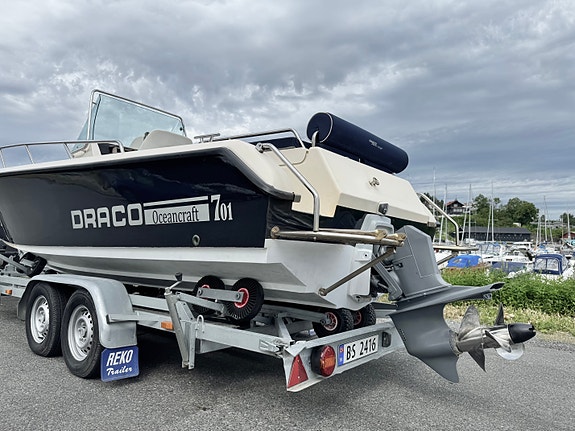 Draco / Windy Oceancraft 701 m/VP KAD42 + henger - Sjelden klassiker!! 8 of 17