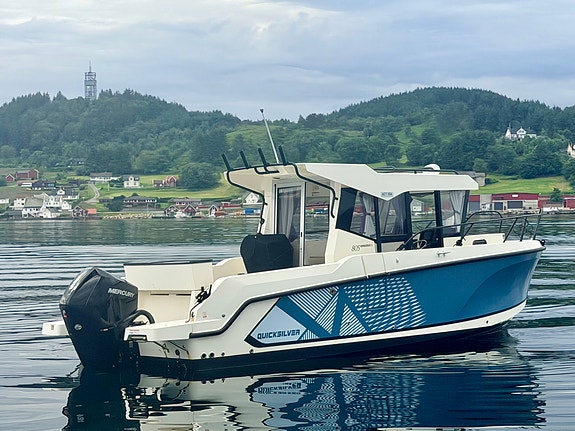 QUICKSILVER 805 PILOTHOUSE – MERCURY 225 HK V6 – NYLIG HOVEDSERVICE 5 of 5