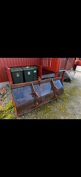 Komatsu WA90 - 3 med skuffe, hydraulisk v-skjær 5 of 5
