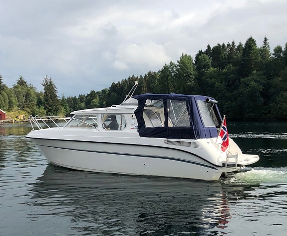 NB 820 Sport Baugpropell. Ankervinsj akter. Dieselvarmer. Styrepos ute 2 of 5