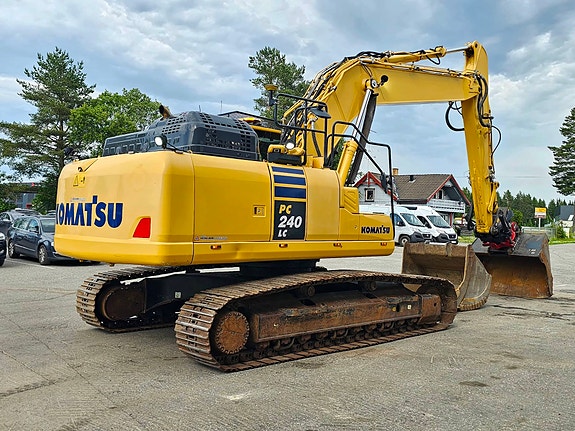 Komatsu PC240LC-11E0, 2019 mod, 8041 timer, GPS, Rototilt, 2 Skuffer, Meget godt utstyrt 5 of 5