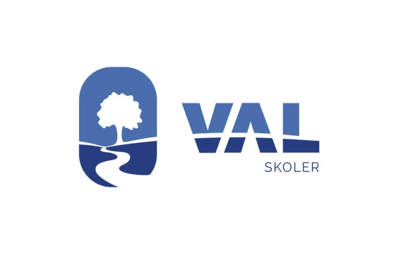 Val skoler logo