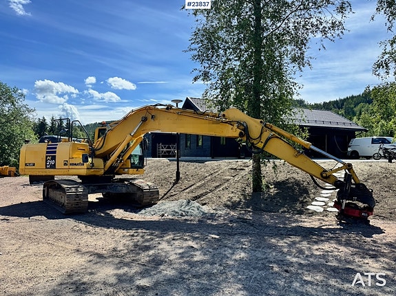 Komatsu PC210LC Gravemaskin m/ Rototilt fra 2020 og 2 skuffer. SE VIDEO 2 of 5