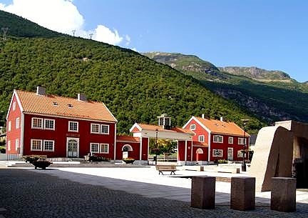 Byporten Høyanger sentrum