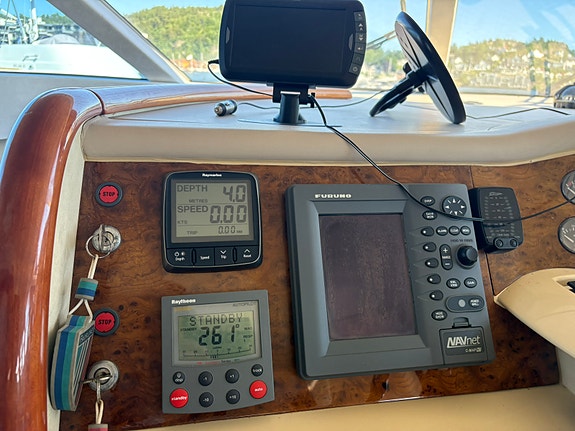 2001 Fairline Squadron 65 fot. «Jolle» siste bilde inkl ved hurtig salg! Ring! 13 of 30